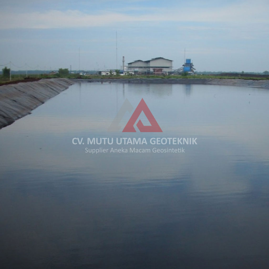 geosintetik untuk kolam stabilisasi limbah sawit dan industri - cv mutu utama geoteknik