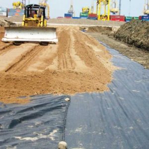 geotextile untuk tanah lunak - cv mutu utama geoteknik