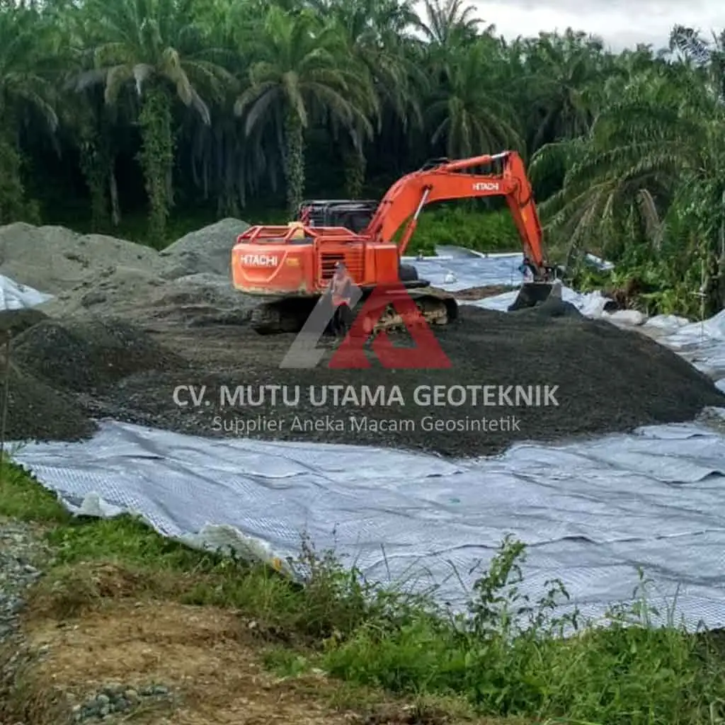 Proyek CV Mutu Utama Geoteknik di Pembangunan Irigasi Lhok Gucci Aceh