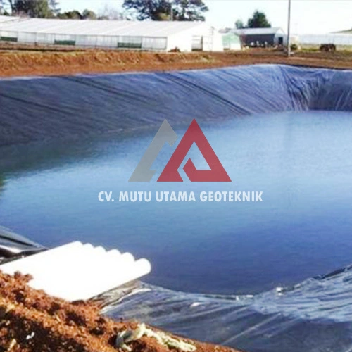 geomembrane untuk kolam stabilisasi limbah di kebumen