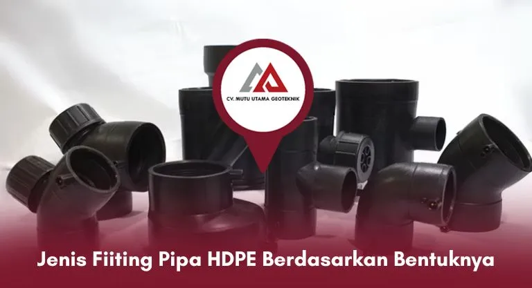Jenis Fiiting Pipa HDPE Berdasarkan Bentuknya