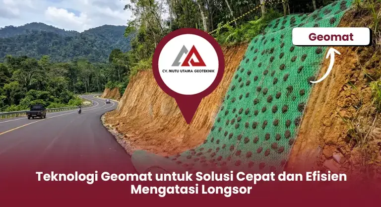 Teknologi Geomat untuk Solusi Cepat dan Efisien Mengatasi Longsor
