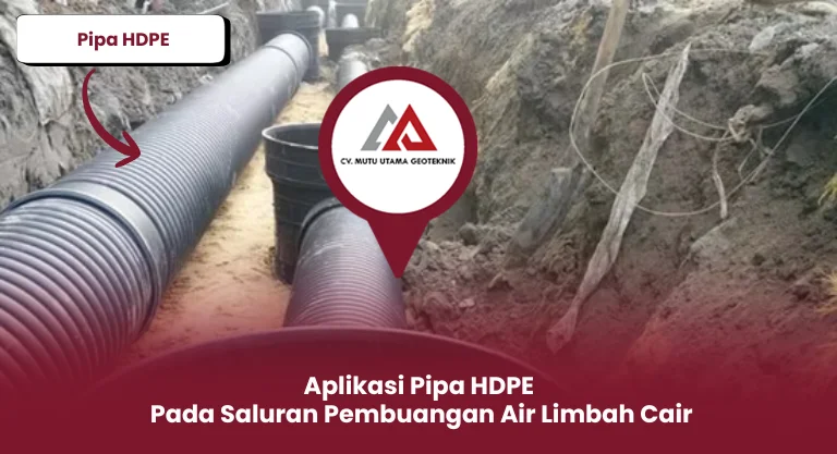 Aplikasi Pipa HDPE Pada Saluran Pembuangan Air Limbah Cair